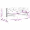 vidaXL Sofa Schwarz 174 x 74,5 x 70,5 cm PVC