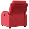 vidaXL Massagesessel Elektrisch Rot Kunstleder