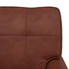 vidaXL Lounge-Liege Gl&auml;nzendes Braun 91 x 157 x 91 cm Antikes PU