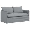 vidaXL Sofa 2 pcs Hellgrau
