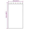 vidaXL Verdunkelungsvorh&auml;nge 2 pcs Dunkelblau 140 x 245 cm Samt