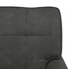 vidaXL Lounge-Liege mit Kissen Schwarz 91 x 157 x 91 cm Kunstleder