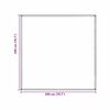 vidaXL Zeltteppich Blau und Grau 200 x 200 cm Polyethylen