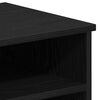 vidaXL TV-Schr&auml;nk Schwarz Eichen-Optik 80 x 35 x 36,5 cm Holzwerkstoff
