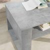 vidaXL Couchtisch Beton Grau 66 x 53 x 45 cm Holzwerkstoff