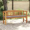 vidaXL Bank Nat&uuml;rlicher &Ouml;lfinish 157 x 46 x 82,5 cm Massivholz Akazie