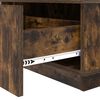 vidaXL Couchtisch Ger&auml;ucherte Eiche 95 x 55 x 31 cm Holzwerkstoff