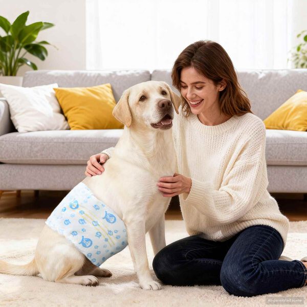 vidaXL Einweg-Hundewindel f&uuml;r R&uuml;den 30 pcs Wei&szlig; L