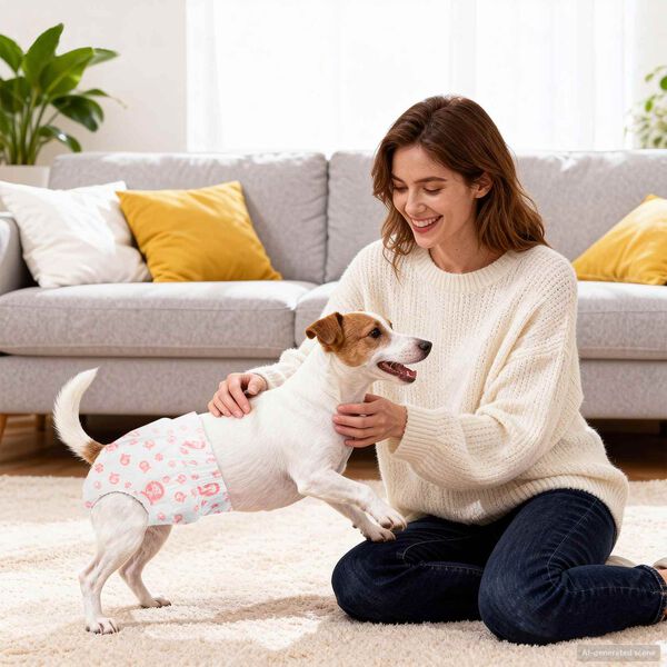 vidaXL Wegwerf-Hundewindel f&uuml;r H&uuml;ndinnen 30 pcs Wei&szlig; S
