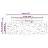 vidaXL Deckenlampe mit Strahlern Taupe 38 x 38 x 13,5 cm Stoff