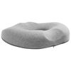 vidaXL Sitzkissen Einfarbig Hellgrau 42 x 36,5 x 8 cm Viscoschaum