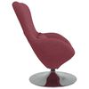 vidaXL Eiersessel Weinrot 63 x 73 x 90 cm Stoff