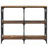 vidaXL Konsolentisch Altholz 100 x 28 x 80,5 cm Holzwerkstoff