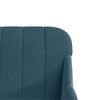vidaXL Sessel Blau 63x76x80 cm Samt