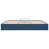 vidaXL Ottoman-Bett ohne Matratze Blau 160x200 cm Stoff
