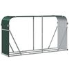 vidaXL Kaminholzunterstand Gr&uuml;n 180x45x100 cm Verzinkter Stahl