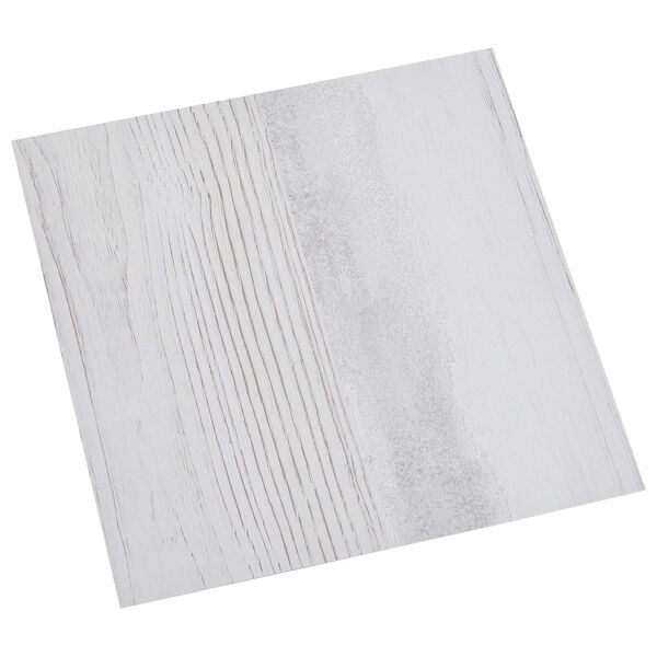 vidaXL Bodenplanken 55 pcs Hellgrau 5,11 m&sup2; PVC