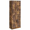 vidaXL Schrankset 2 pcs Ger&auml;ucherte Eiche Holzwerkstoff