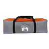 vidaXL Kuppelzelt mit Dach Grau und Orange 455 x 252 x 178 cm