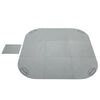 Lay-Z-Spa Pool-Bodenschutzfliesen 10 Stk. Grau 216x216 cm