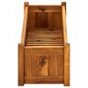 vidaXL Garten-Hochbeet Akazienholz 100x30x25 cm