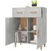 vidaXL Sideboard Betongrau 69,5x34x89 cm Holzwerkstoff