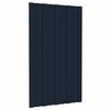 vidaXL Dachpaneel 36 Stk. Anthrazit 80 x 45 cm Verzinkter Stahl
