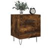 vidaXL Nachttische 2 Stk. R&auml;uchereiche 40x35x47,5 cm Holzwerkstoff