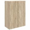 vidaXL Wandschrank 66 x 34,5 x 90 cm Holzwerkstoff Sonoma-Eiche