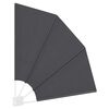 vidaXL Balkon Sichtschutz Schwarz 115 x 115 cm Polyester