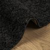 vidaXL Shaggy-Teppich PAMPLONA Hochflor Modern Schwarz 160x160 cm