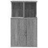vidaXL Beistelltisch Grau Sonoma 35x35x60 cm Holzwerkstoff