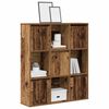 vidaXL B&uuml;cherregal Altholz-Optik 89x24x101,5 cm Holzwerkstoff