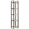 vidaXL B&uuml;cherregal 5 F&auml;cher 40x30x180 cm Mango Massivholz