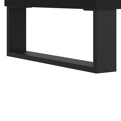 vidaXL Sideboards 3 Stk. Schwarz Holzwerkstoff