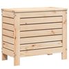 vidaXL Gartenhocker 62x31,5x52 cm Massivholz Kiefer