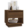 vidaXL Nachttische 2 Stk. Braun Eichen-Optik 45x34x44 cm Holzwerkstoff