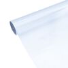 vidaXL Fensterfolie Statisch Matt Grau 60x500 cm PVC
