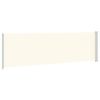 vidaXL Seitenmarkise Ausziehbar 180x600 cm Creme