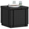 Keter Hocker mit Stauraum Cube Graphitgrau 213816