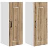 vidaXL Geschirrsp&uuml;lerfront Kalmar 2 pcs Artisan-Eiche 30 x 31 x 80 cm