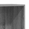 vidaXL B&uuml;cherregal/Sideboard Grau Sonoma 66&times;30&times;130 cm Holzwerkstoff