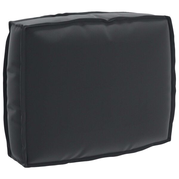 vidaXL Kissen Schwarz 50 x 40 x 12 cm Oxford-Stoff