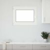 vidaXL Kellerfenster "RISOR" 90x70 cm Drehkipp DIN Links Anthrazit