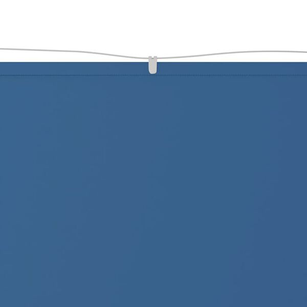 vidaXL Senkrechtmarkise Blau 140x420 cm Oxford-Gewebe
