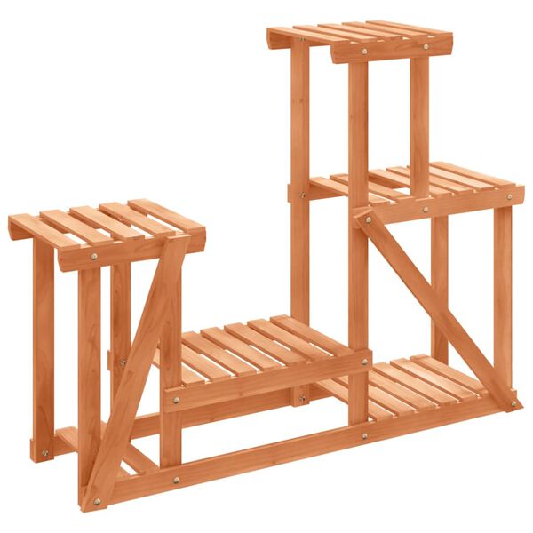 vidaXL Blumenst&auml;nder 90x25x73,5 cm Massivholz Tanne