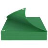 vidaXL Plane mit &Ouml;sen Gr&uuml;n 3 x 3 m 140 gsm PE