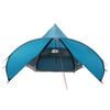 vidaXL Teepee Zelt mit Dach Blau und Grau 600 x 600 x 347 cm