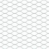 vidaXL Zaunpfosten Gr&uuml;n 100 x 1,4 m (25 mm Maschenweite) Stahl und PVC