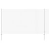 vidaXL Zaun mit Pfosten Silber 1,4 x 25 m Stahl